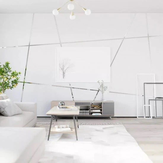 Platbanda autoadeziva crom lucios 20 mm*0,6 mm*2700 mm