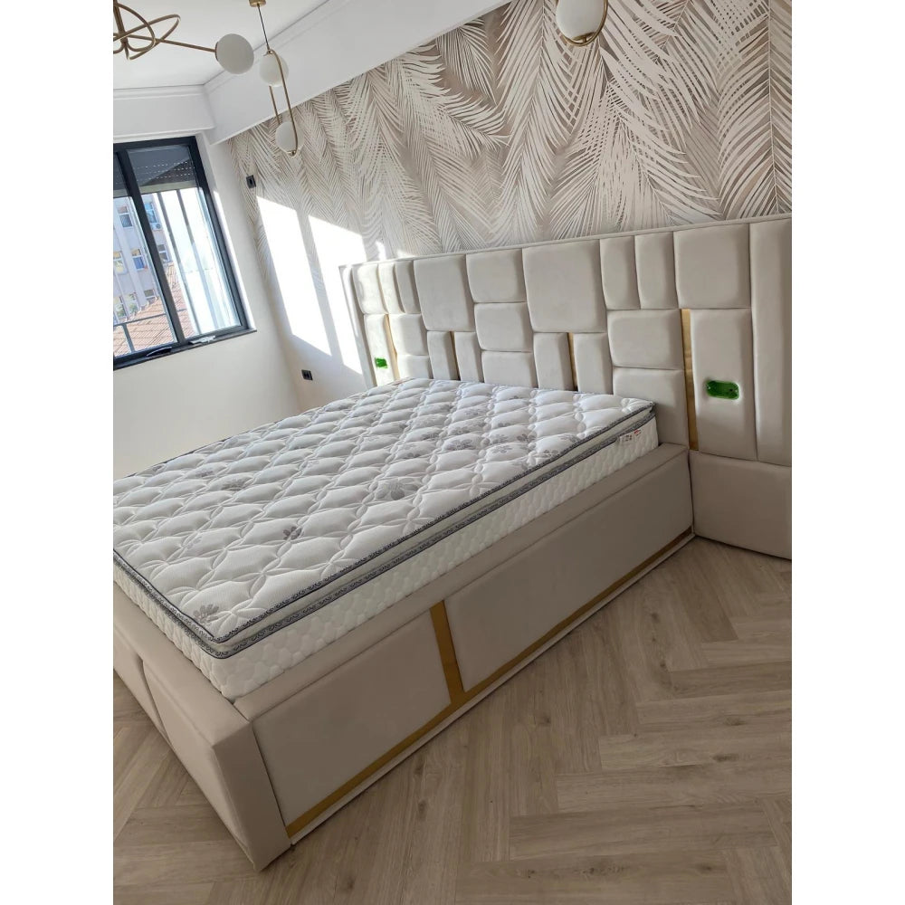 Platbanda inox auriu periat 70 mm x 0.6 mm x 2700 mm