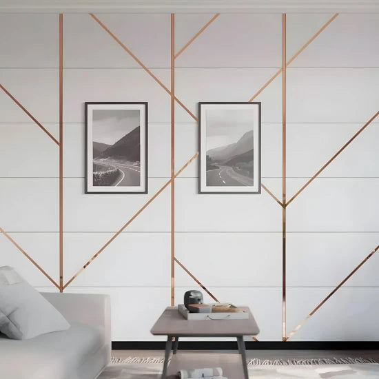 Profil platbanda, inox, cupru oglinda, 30x2700x0.6 mm