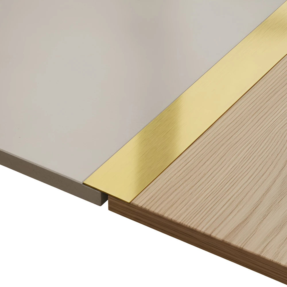 Platbanda Inox Auriu Mat 25 mm X 2700 mm X 0.6 mm