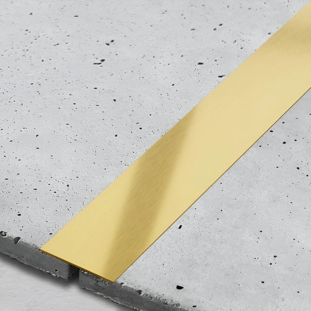 Platbanda Inox Auriu Mat 40x2700x0.6 mm - Profil Decorativ