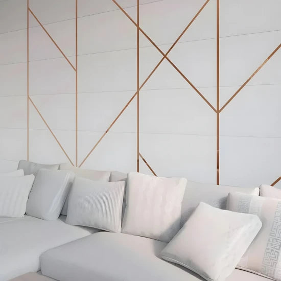 Profil platbanda cupru brush 30 mm*0,6 mm*2700 mm