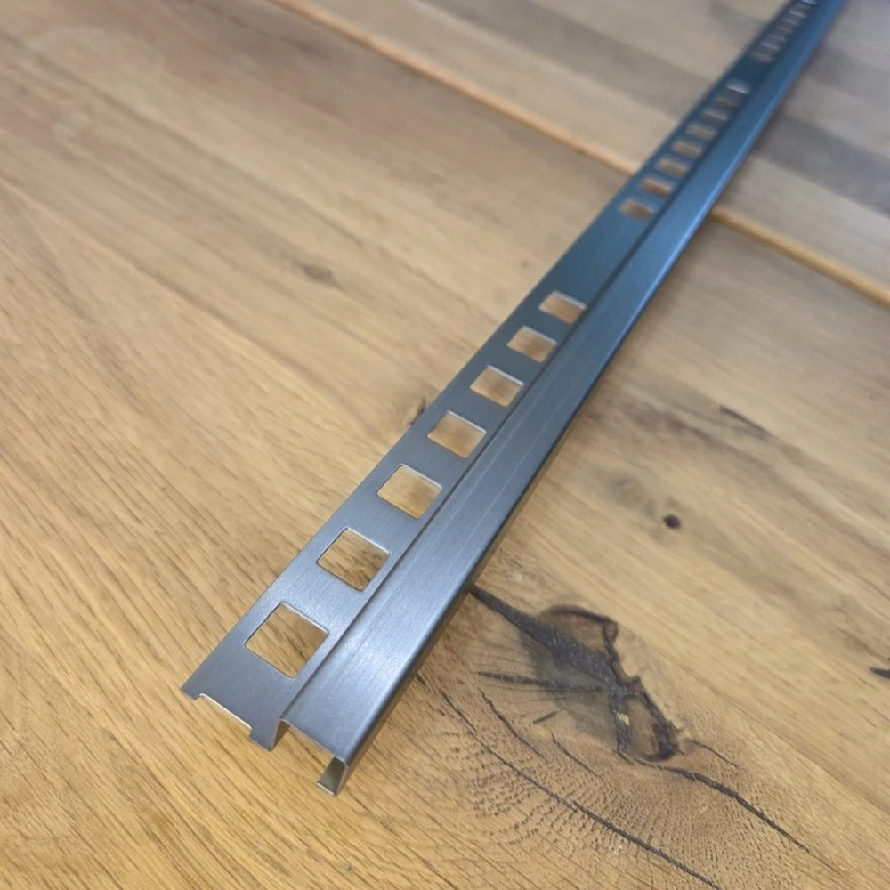 Profil colt exterior 12 x 12 mm inox patrat gresie faianta auriu antic