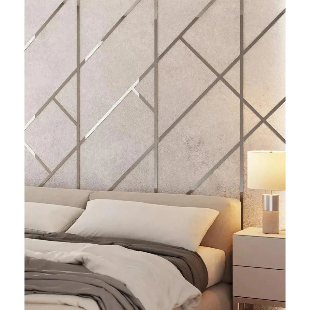 Platbanda crom lucios, 15x2700x0.6 mm, inox, profil decorativ