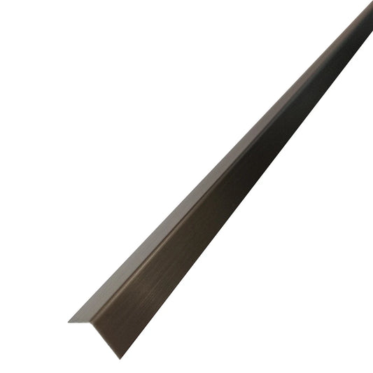 Coltar inox 15 x 15 mm auriu antic - tip L