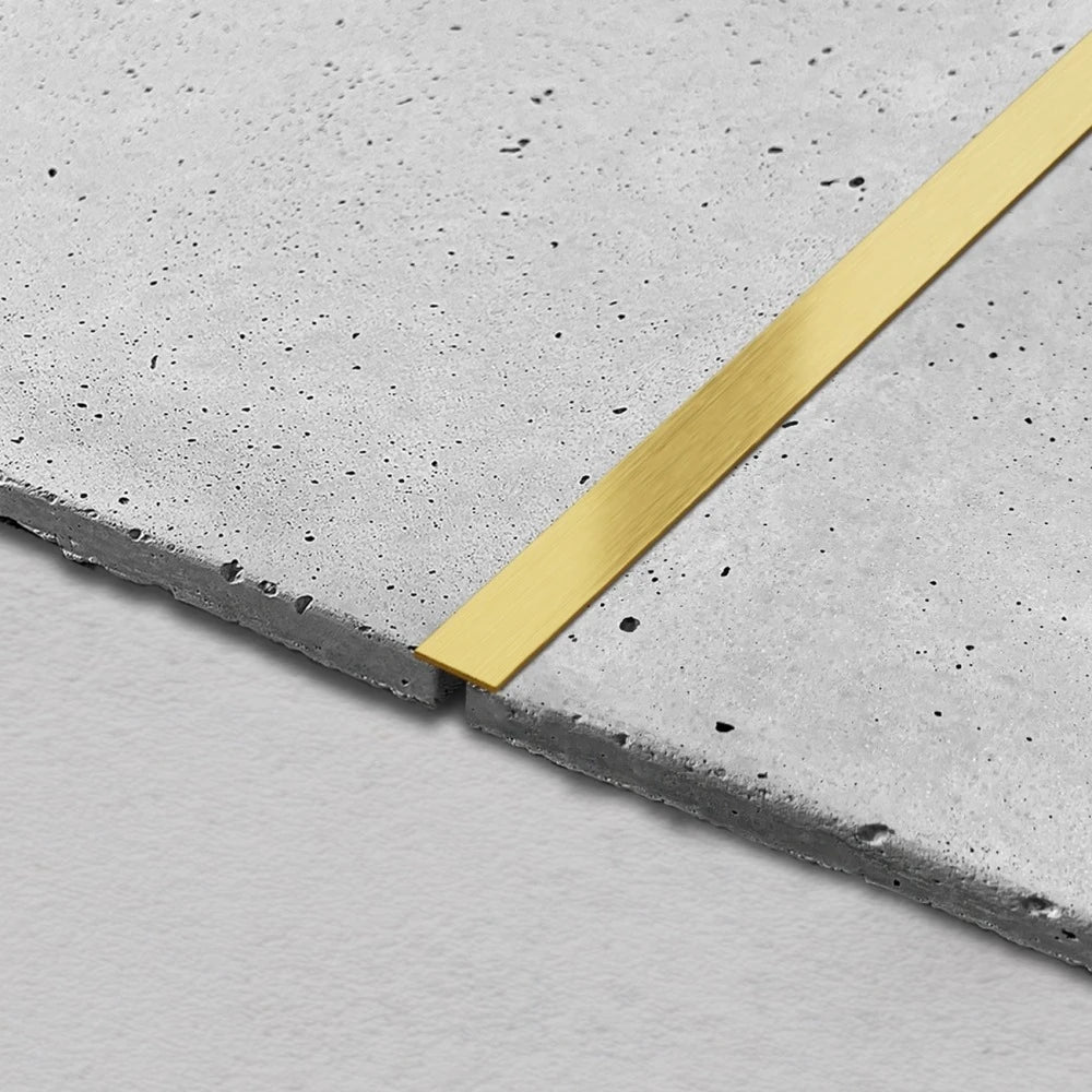 Platbanda Inox Auriu Mat 10 mm x 0.6 mm x 2700 mm