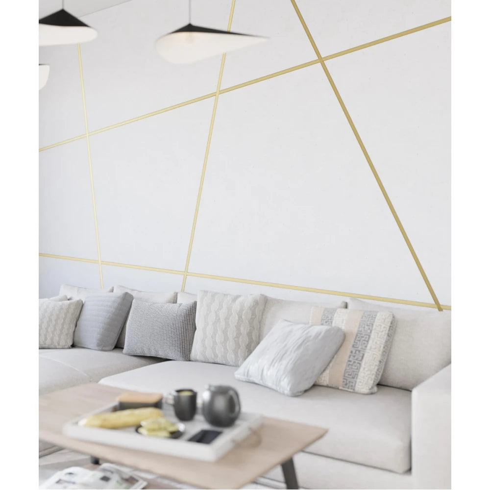 Platbanda inox aurie mat 80 mm x 0.6 mm x 2700 mm