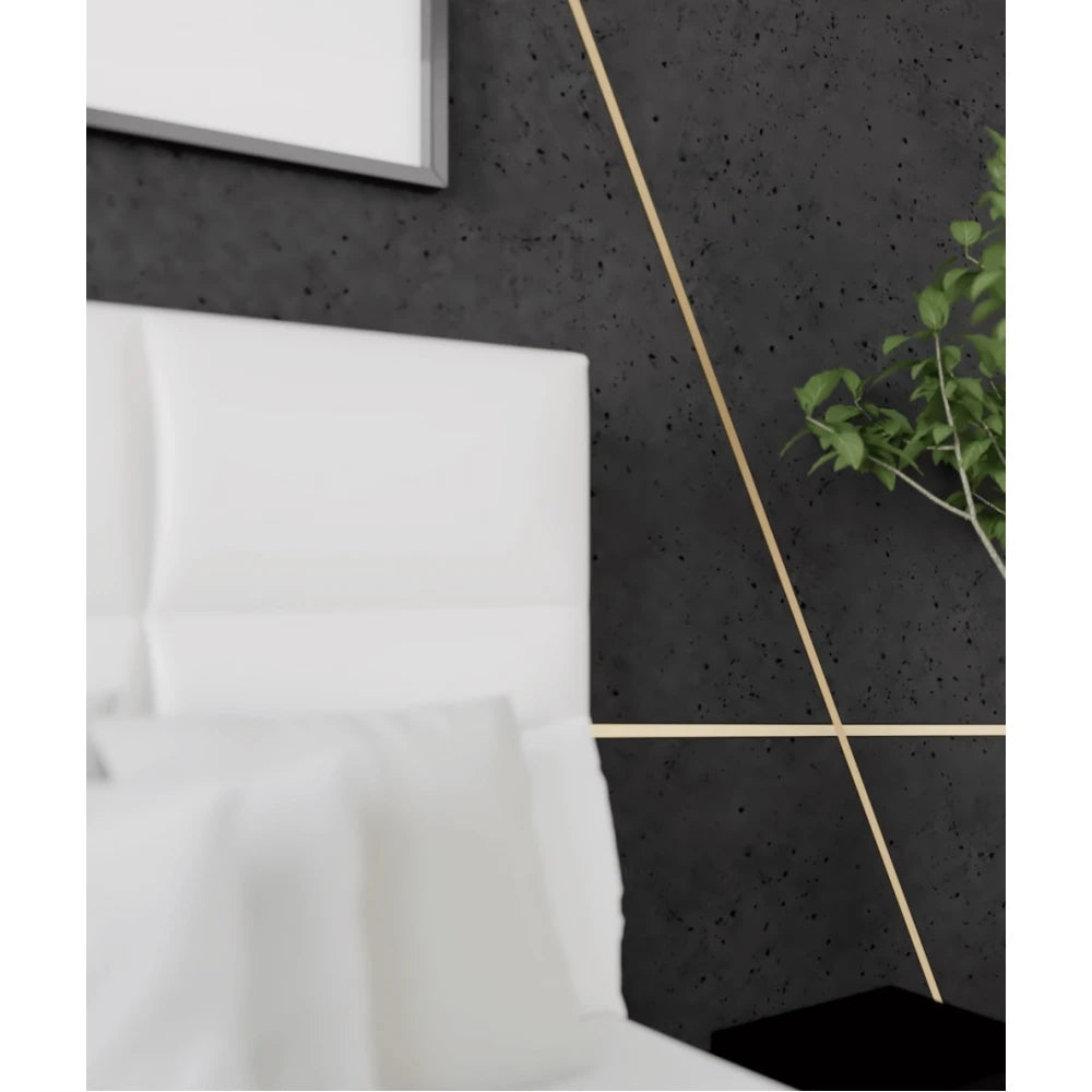 Platbanda inox auriu periat 150 mm x 0.6 mm x 2700 mm