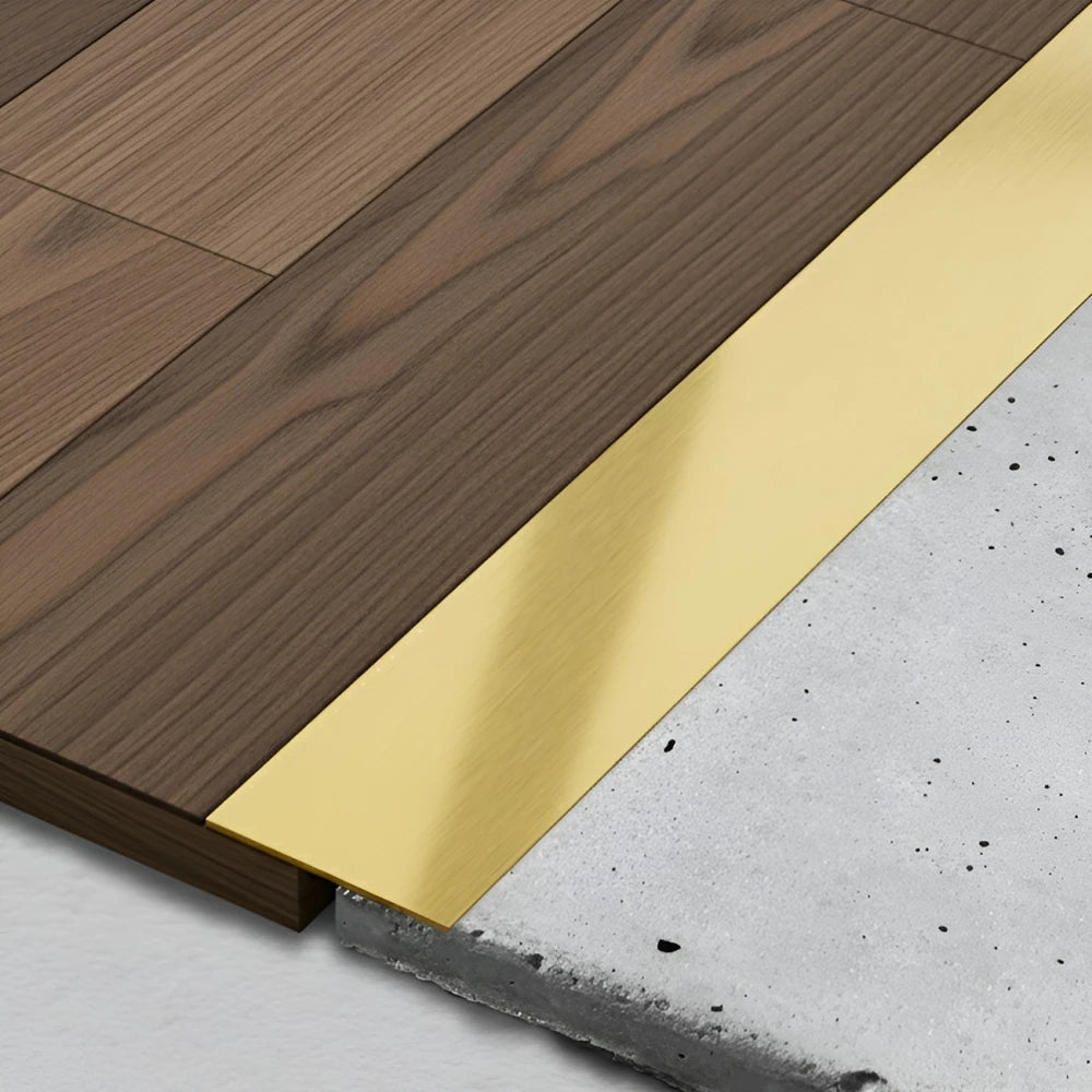 Platbanda Inox Auriu Mat 40x2700x0.6 mm - Profil Decorativ