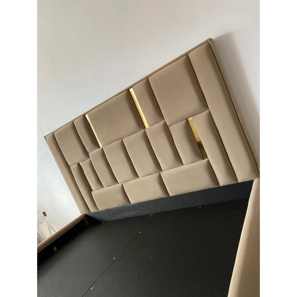 Platbanda Inox Auriu Mat 40x2700x0.6 mm - Profil Decorativ