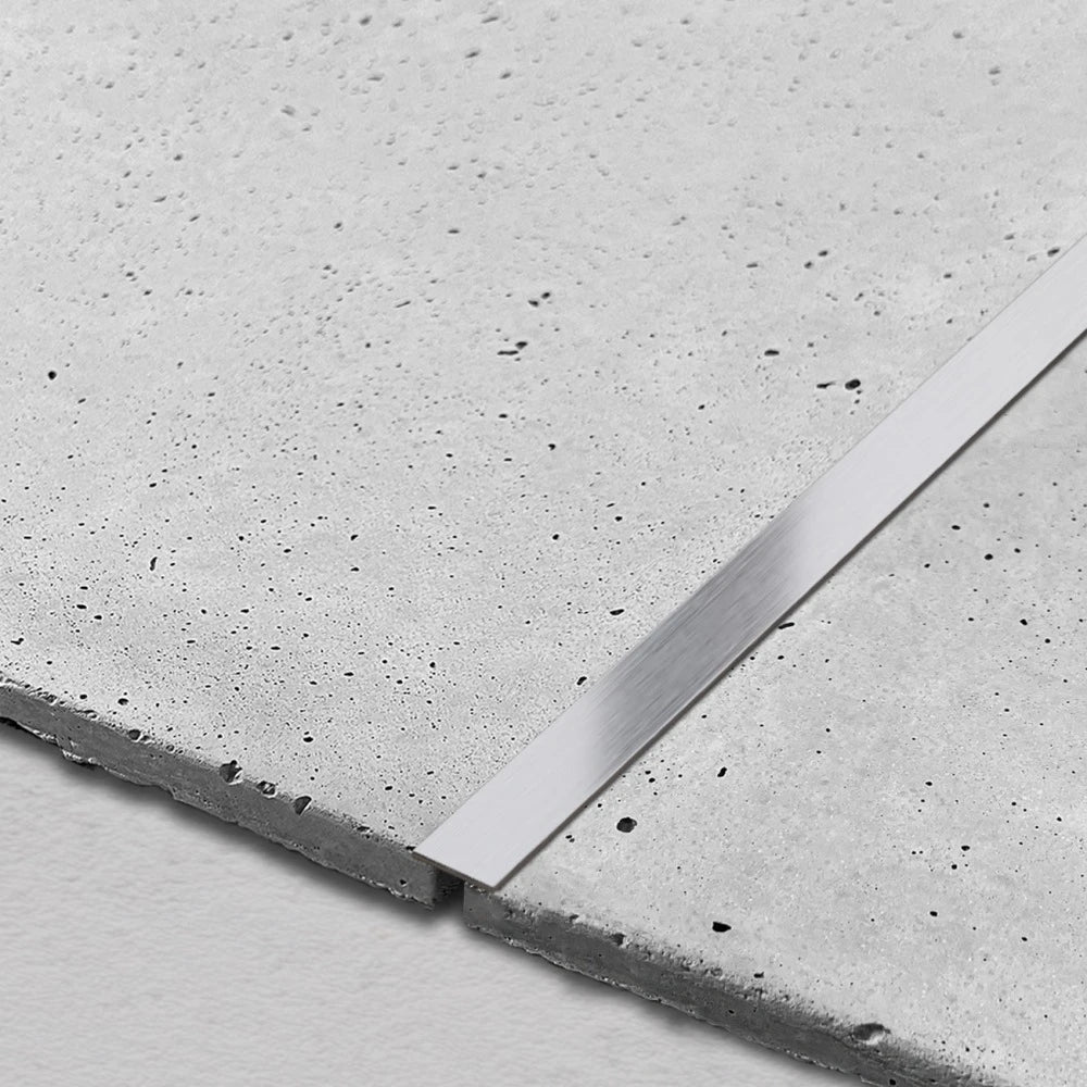 Platbanda crom brushed, 10x2700x0.6 mm, inox, profil decorativ