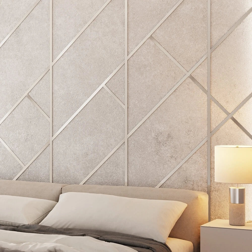 Platbanda crom brushed, 10x2700x0.6 mm, inox, profil decorativ