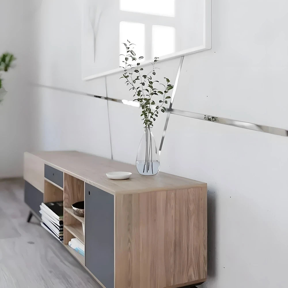 Platbanda crom lucios, 10x2700x0.6 mm, inox, profil decorativ