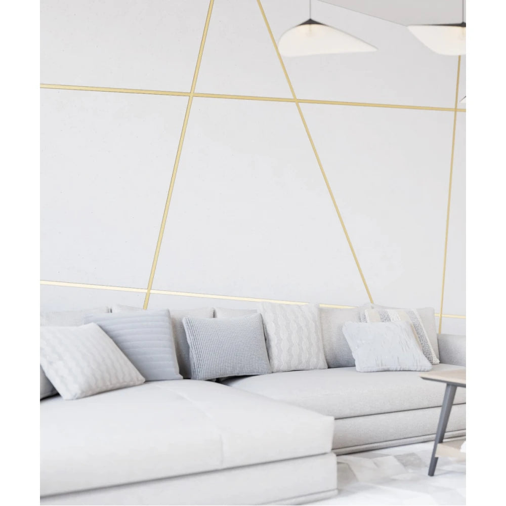 Platbanda inox auriu periat 30 mm x 0.6 mm x 2700 mm