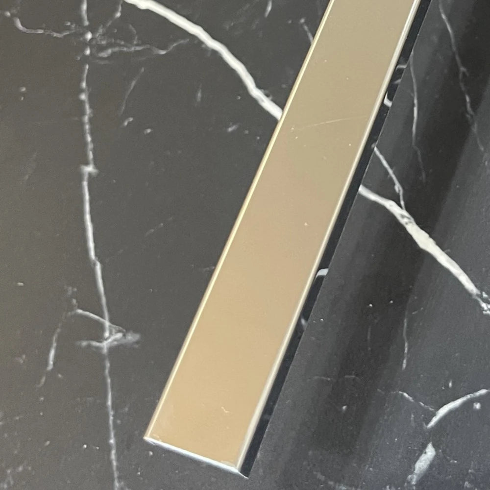 Profil U decorativ, inox, crom lucios 20x9x2700 mm