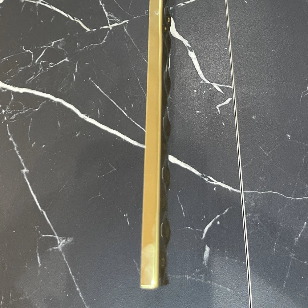 Profil U, inox, auriu oglinda embosat 30x9x2700 mm