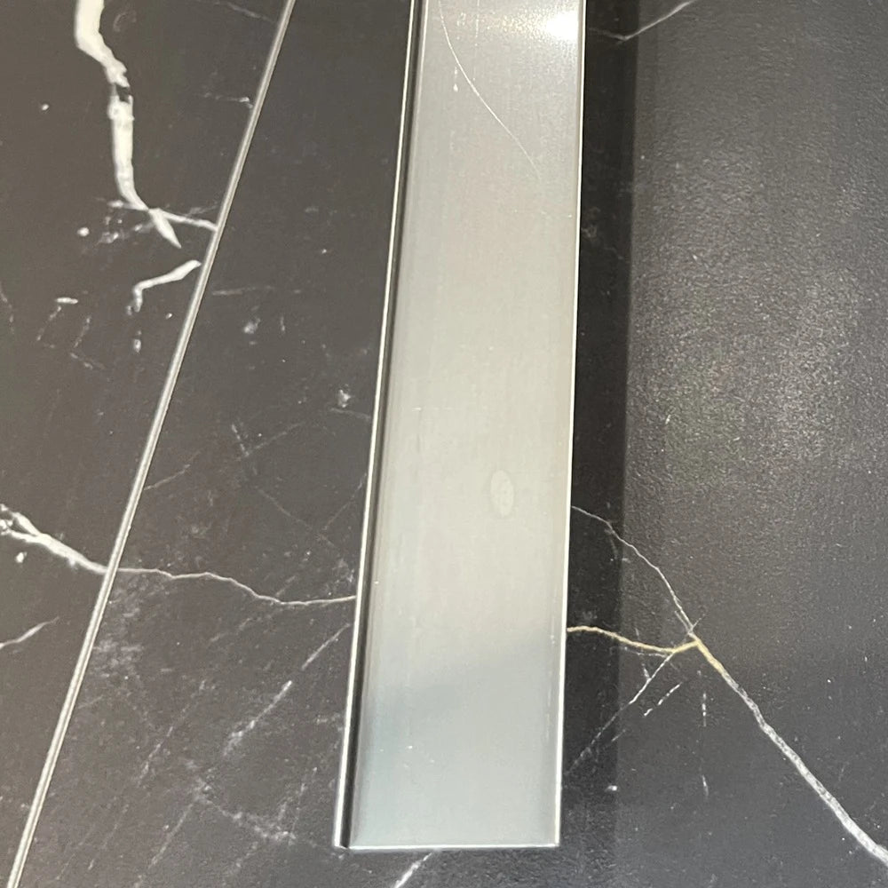 Profil U, inox, negru oglinda 30x9x2700 mm