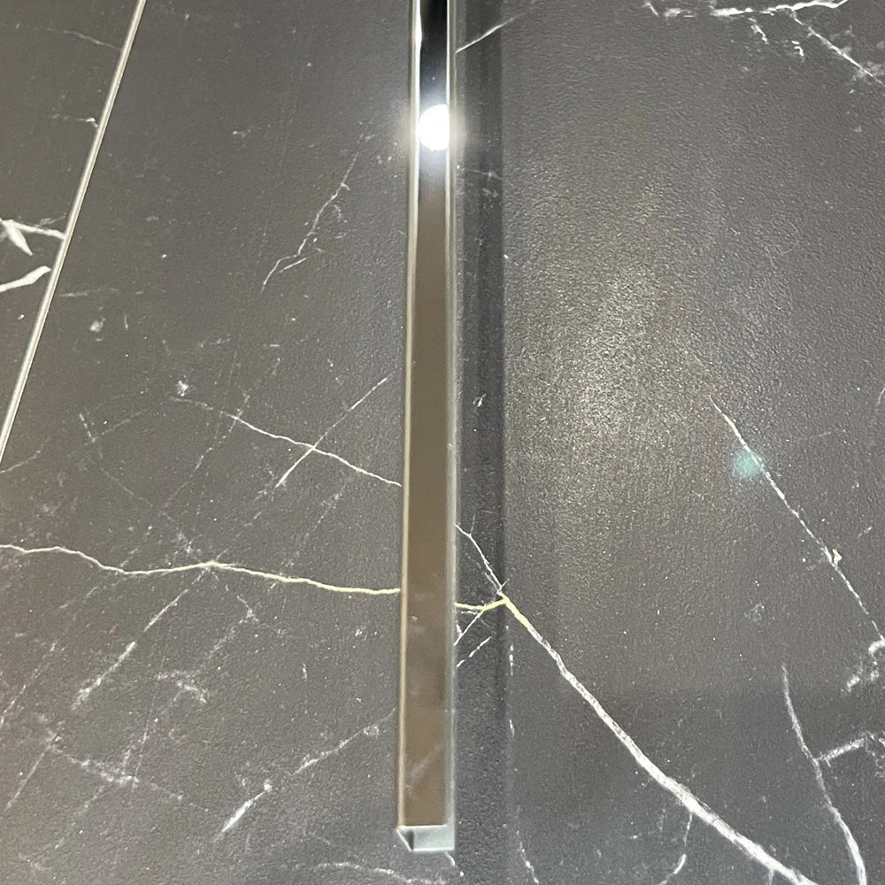 Profil U, inox, negru oglinda 30x9x2700 mm