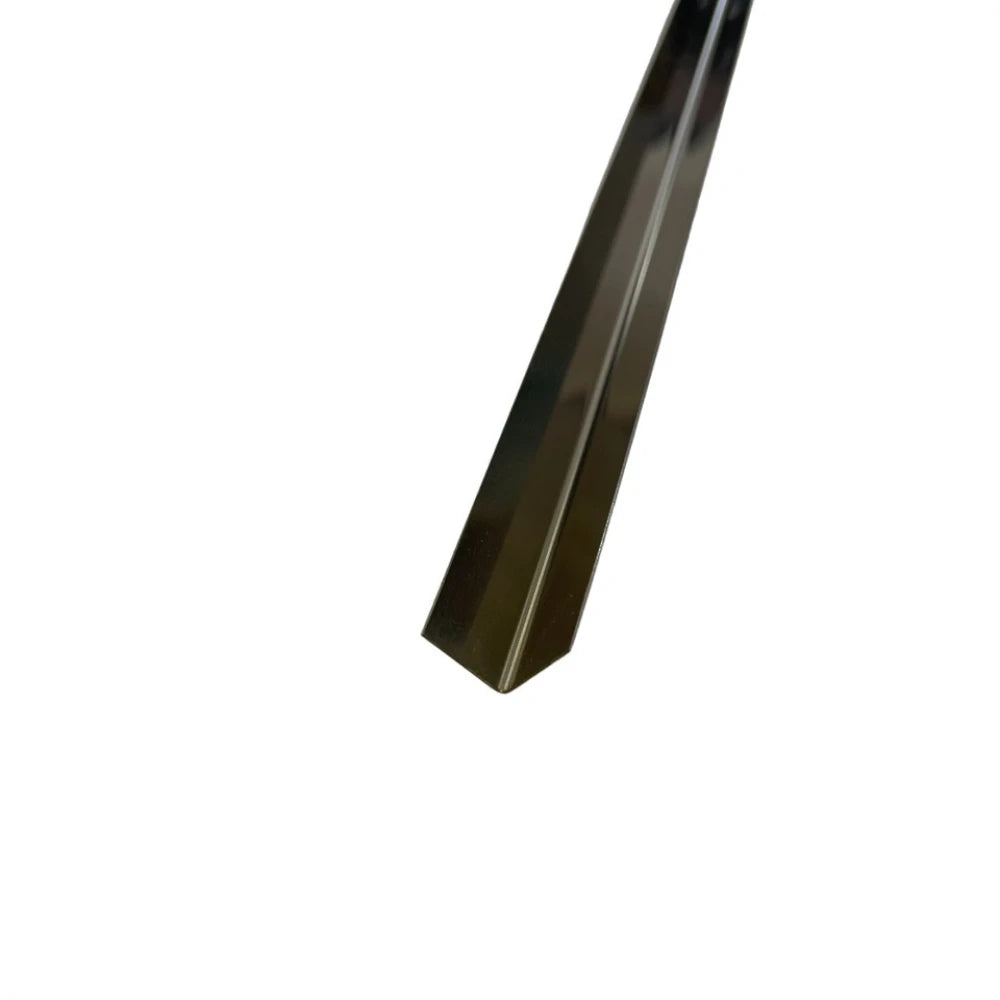 Coltar inox 15x15 mm auriu lucios 2700 mm - Profil tip L