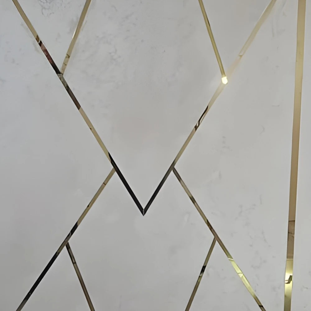 Platbanda Inox Auriu Lucios 10 mm x 0.6 mm x 2700 mm