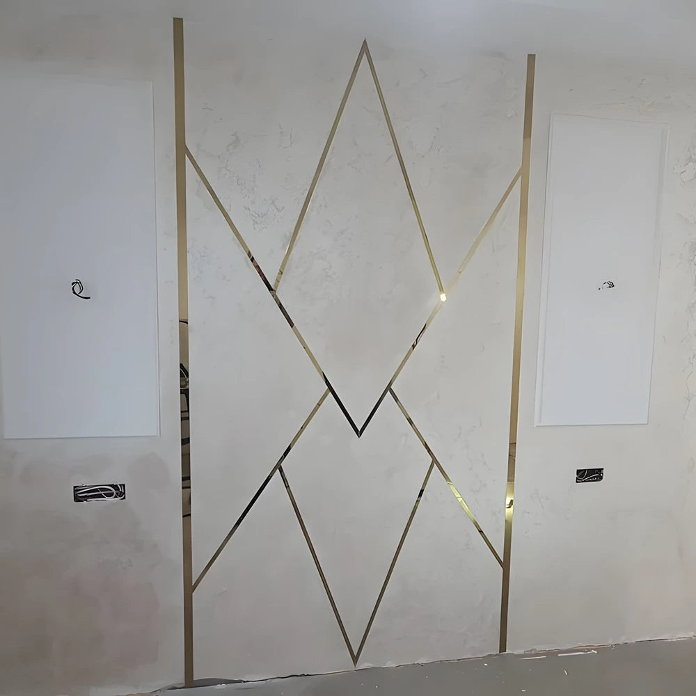 Platbanda Inox Auriu Lucios 10 mm x 0.6 mm x 2700 mm