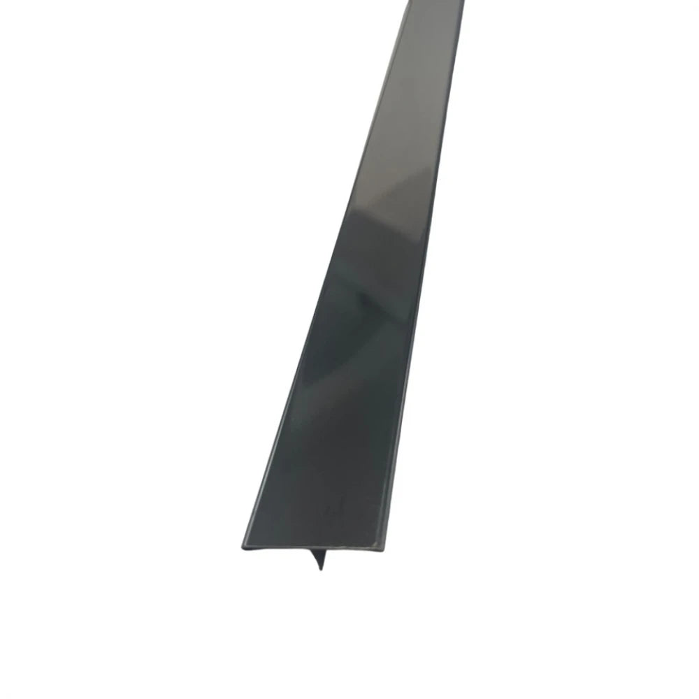 Profil trecere T inox 30x9x2700 mm negru lucios