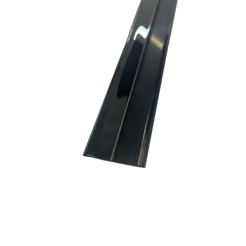 Profil trecere T inox 30x9x2700 mm negru lucios