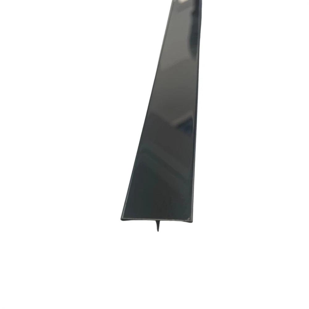 Profil trecere T inox 30x9x2700 mm negru lucios