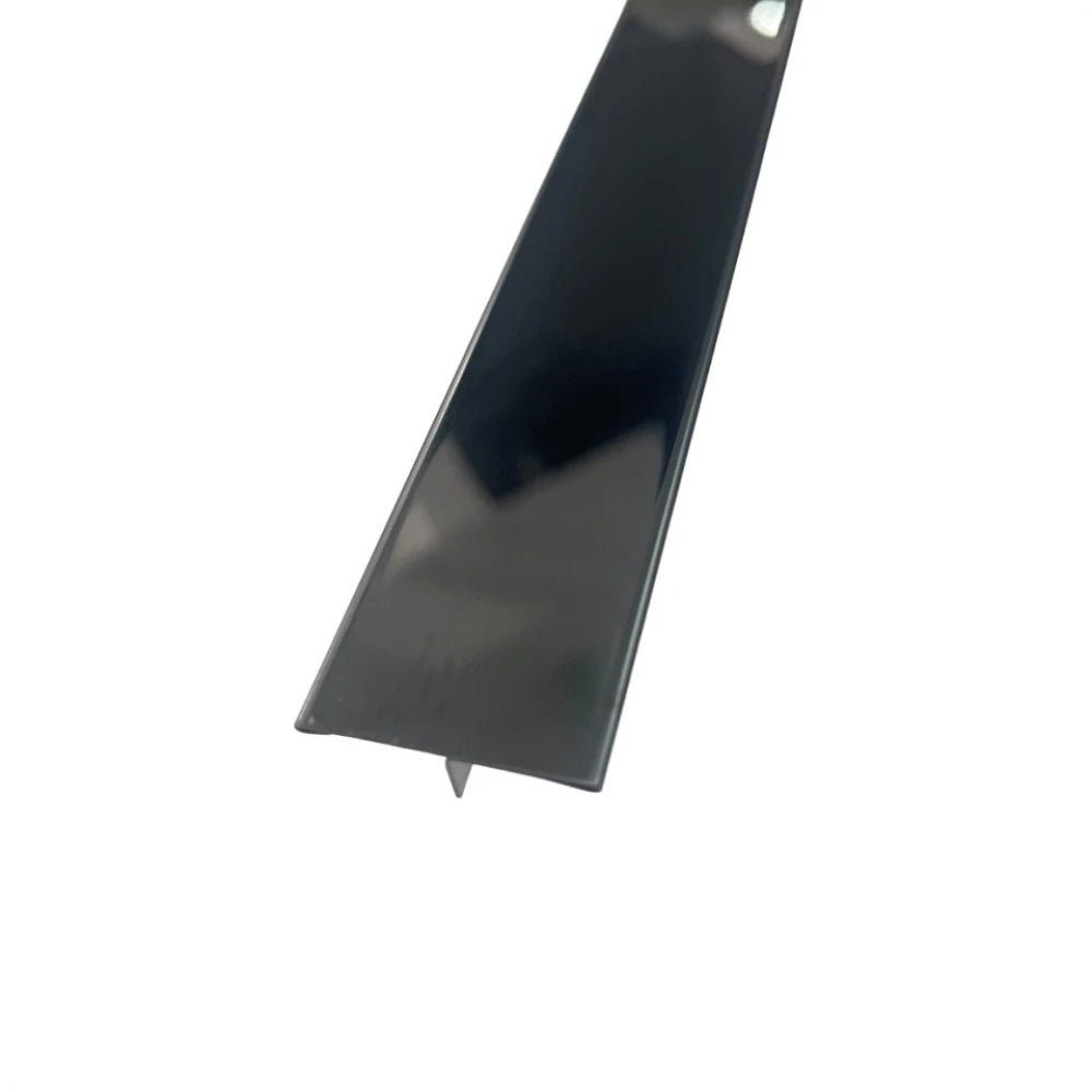 Profil trecere T inox 30x9x2700 mm negru lucios