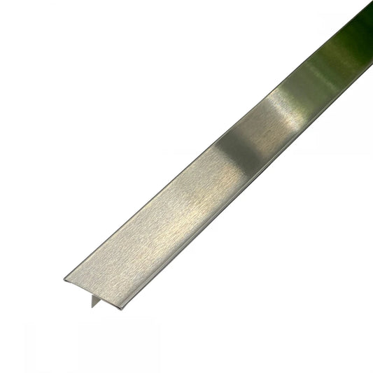 Profil trecere T inox 30x9x2700 mm crom periat