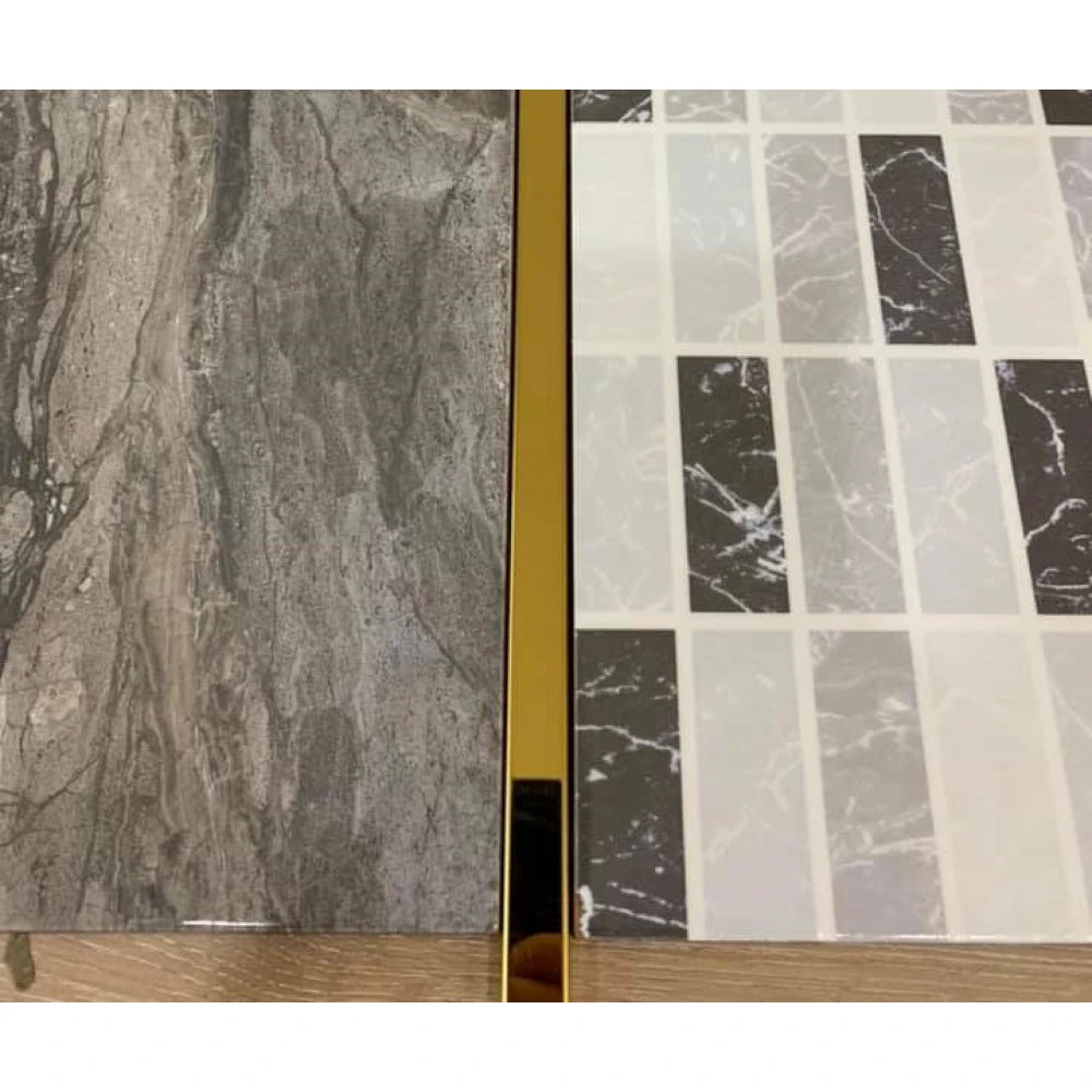 Profil U decorativ, inox, auriu lucios 20x9x2700 mm