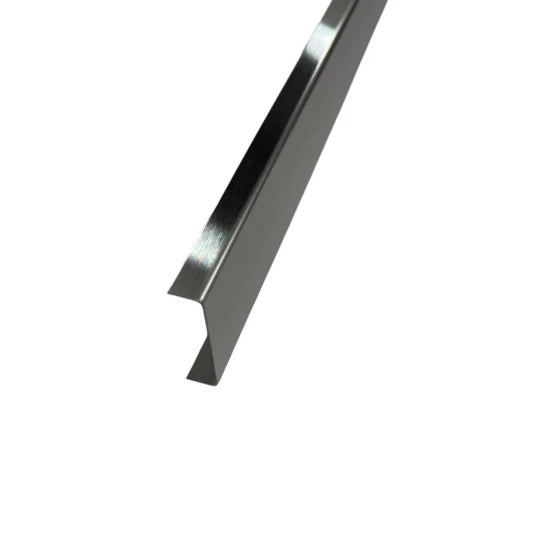 Profil U Decorativ Inox Crom Brushed - 2,7 m x 30 mm x 9 mm