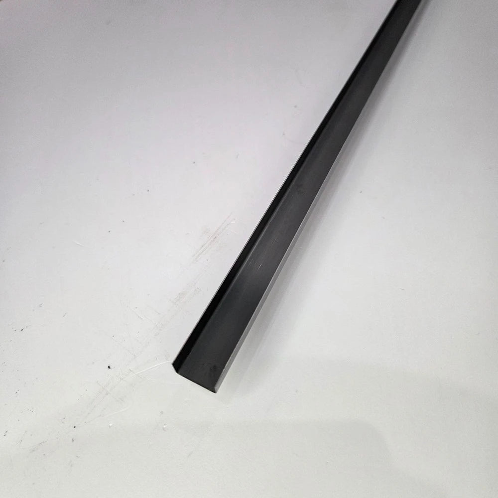 Profil U inox 15 x 9 x 2700 mm negru lucios - brau faianta