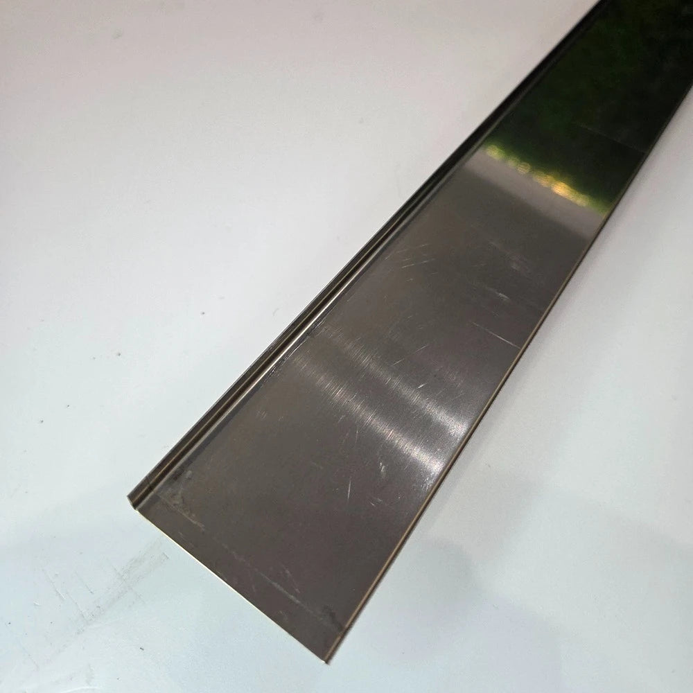 Profil U inox 50 x 9 x 2700 mm cupru lucios - brau lat